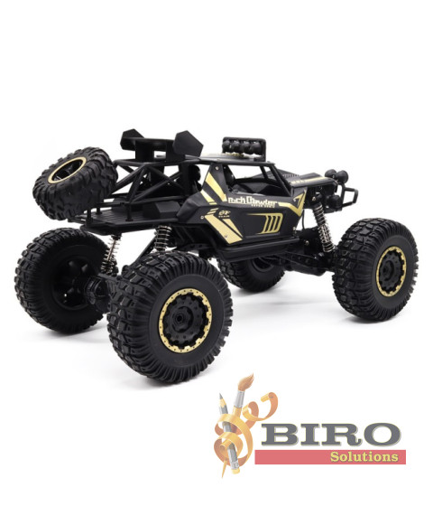 Masina 1:8 cu telecomanda "Rock Crawler" neagra